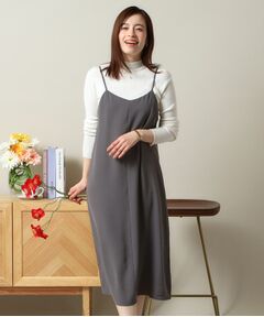 ITS'DEMO / イッツデモ ロング・マキシ丈ワンピース | 【手洗い可／シーズンレス】キャミワンピース