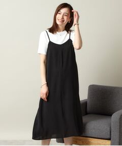 ITS'DEMO / イッツデモ ロング・マキシ丈ワンピース | 【手洗い可／シーズンレス】キャミワンピース