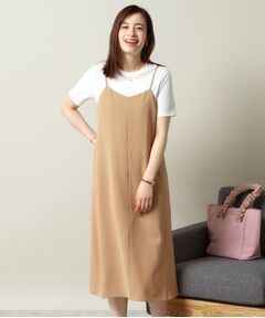 ITS'DEMO / イッツデモ ロング・マキシ丈ワンピース | 【手洗い可／シーズンレス】キャミワンピース