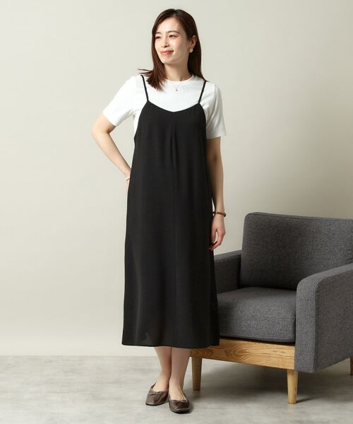 ITS'DEMO / イッツデモ ロング・マキシ丈ワンピース | 【手洗い可／シーズンレス】キャミワンピース | 詳細10