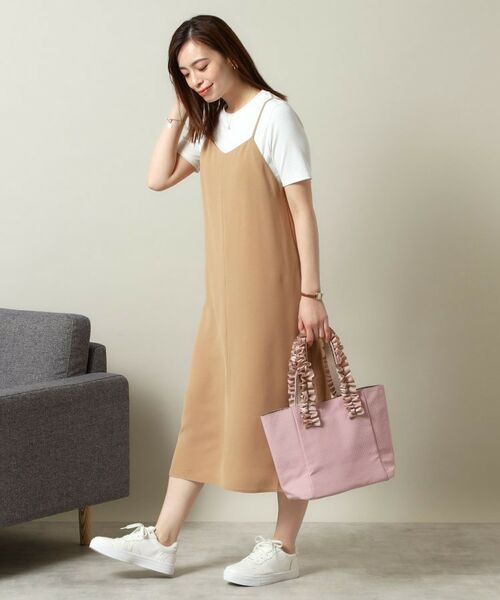 ITS'DEMO / イッツデモ ロング・マキシ丈ワンピース | 【手洗い可／シーズンレス】キャミワンピース | 詳細13
