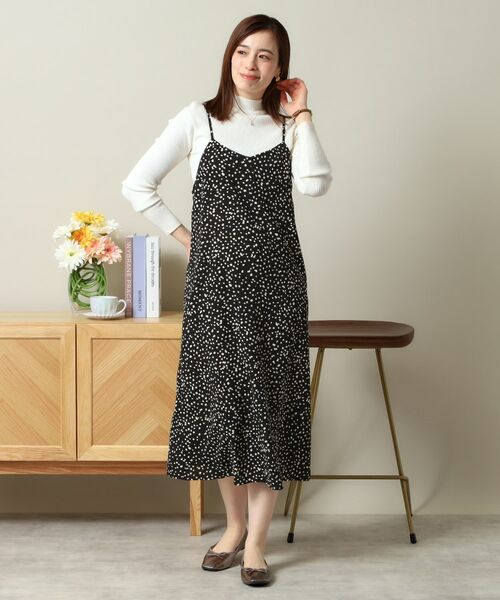 ITS'DEMO / イッツデモ ロング・マキシ丈ワンピース | 【手洗い可／シーズンレス】キャミワンピース | 詳細17