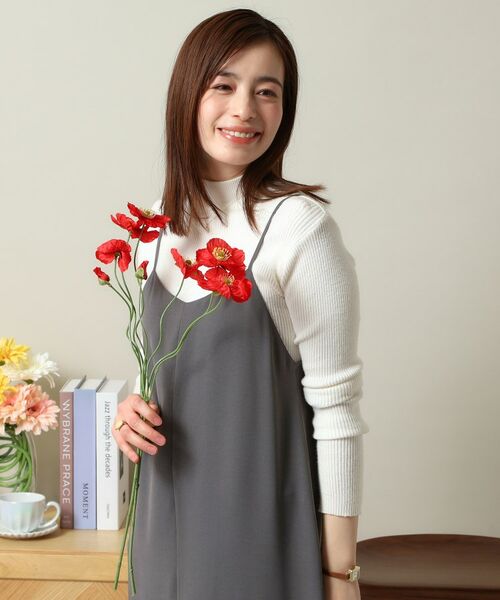 ITS'DEMO / イッツデモ ロング・マキシ丈ワンピース | 【手洗い可／シーズンレス】キャミワンピース | 詳細4