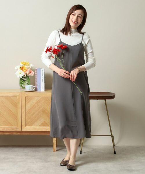 ITS'DEMO / イッツデモ ロング・マキシ丈ワンピース | 【手洗い可／シーズンレス】キャミワンピース | 詳細6