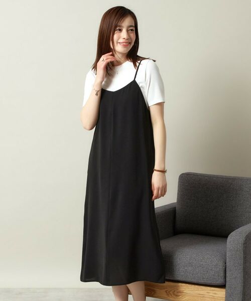 ITS'DEMO / イッツデモ ロング・マキシ丈ワンピース | 【手洗い可／シーズンレス】キャミワンピース | 詳細9