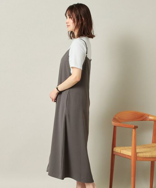 ITS'DEMO / イッツデモ ワンピース | 【手洗い可／無地・花柄】ジョーゼットキャミワンピ | 詳細21