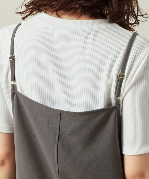 ITS'DEMO / イッツデモ ワンピース | 【手洗い可／無地・花柄】ジョーゼットキャミワンピ | 詳細26