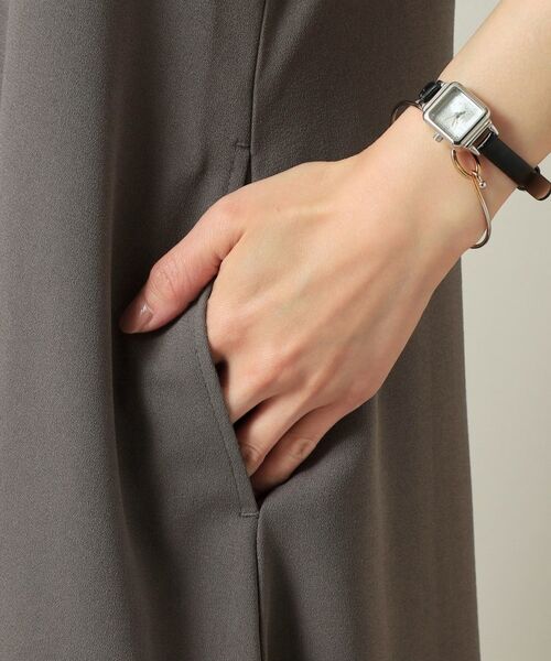 ITS'DEMO / イッツデモ ワンピース | 【手洗い可／無地・花柄】ジョーゼットキャミワンピ | 詳細28