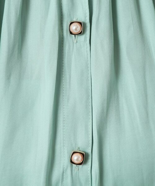 ITS'DEMO / イッツデモ シャツ・ブラウス | 【手洗い可】ナイルサテン7分袖ブラウス | 詳細11