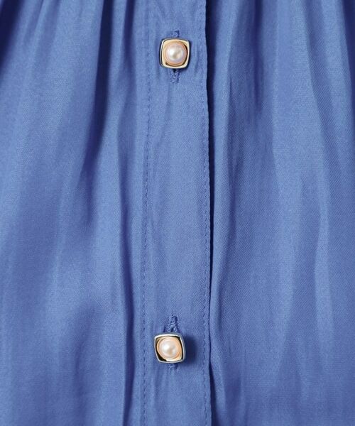 ITS'DEMO / イッツデモ シャツ・ブラウス | 【手洗い可】ナイルサテン7分袖ブラウス | 詳細19