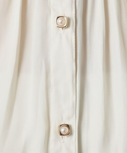 ITS'DEMO / イッツデモ シャツ・ブラウス | 【手洗い可】ナイルサテン7分袖ブラウス | 詳細7