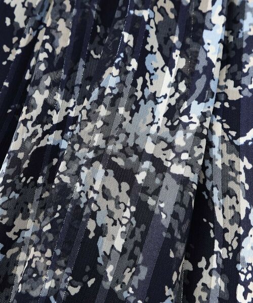 ITS'DEMO / イッツデモ シャツ・ブラウス | 【手洗い可／セットアップ可】ラメストライプ7分袖ブラウス | 詳細15