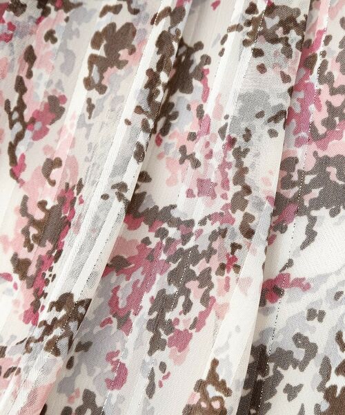 ITS'DEMO / イッツデモ シャツ・ブラウス | 【手洗い可／セットアップ可】ラメストライプ7分袖ブラウス | 詳細7