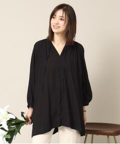 ITS'DEMO / イッツデモ シャツ・ブラウス | 【手洗い可】スキッパーブラウス