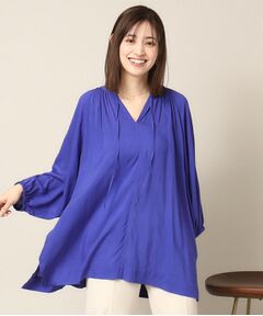 ITS'DEMO / イッツデモ シャツ・ブラウス | 【手洗い可】スキッパーブラウス