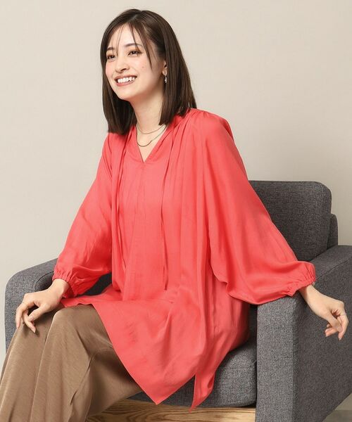 ITS'DEMO / イッツデモ シャツ・ブラウス | 【手洗い可】スキッパーブラウス | 詳細17