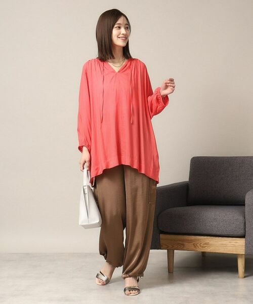 ITS'DEMO / イッツデモ シャツ・ブラウス | 【手洗い可】スキッパーブラウス | 詳細19