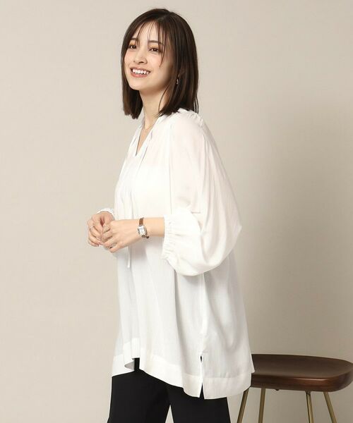 ITS'DEMO / イッツデモ シャツ・ブラウス | 【手洗い可】スキッパーブラウス | 詳細2