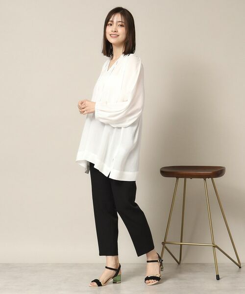 ITS'DEMO / イッツデモ シャツ・ブラウス | 【手洗い可】スキッパーブラウス | 詳細3