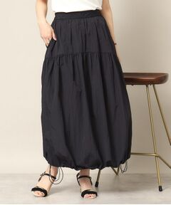 ITS'DEMO / イッツデモ ロング・マキシ丈スカート | 【後ろウエストゴム／手洗い可】バルーンスカート