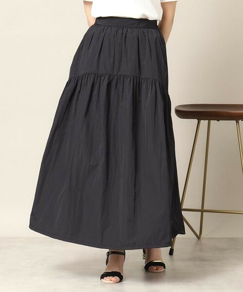 ITS'DEMO / イッツデモ ロング・マキシ丈スカート | 【後ろウエストゴム／手洗い可】バルーンスカート | 詳細10