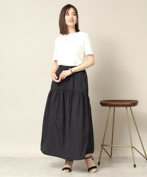 ITS'DEMO / イッツデモ ロング・マキシ丈スカート | 【後ろウエストゴム／手洗い可】バルーンスカート | 詳細13
