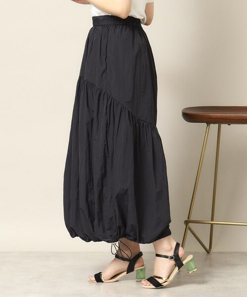 ITS'DEMO / イッツデモ ロング・マキシ丈スカート | 【後ろウエストゴム／手洗い可】バルーンスカート | 詳細17