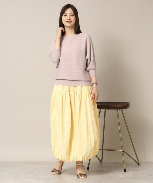 ITS'DEMO / イッツデモ ロング・マキシ丈スカート | 【後ろウエストゴム／手洗い可】バルーンスカート | 詳細6
