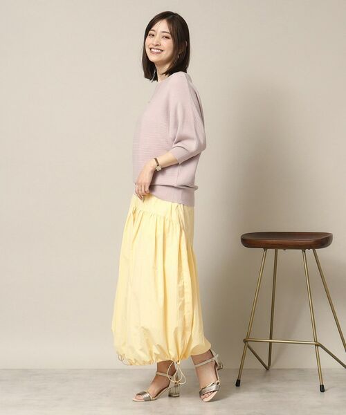 ITS'DEMO / イッツデモ ロング・マキシ丈スカート | 【後ろウエストゴム／手洗い可】バルーンスカート | 詳細7