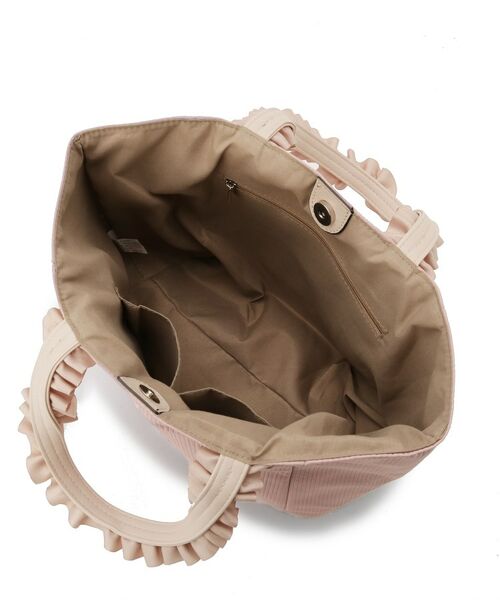 ITS'DEMO / イッツデモ トートバッグ | 【A4対応】ヌビ風フリル手トート | 詳細13