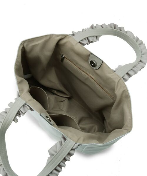 ITS'DEMO / イッツデモ トートバッグ | 【A4対応】ヌビ風フリル手トート | 詳細15