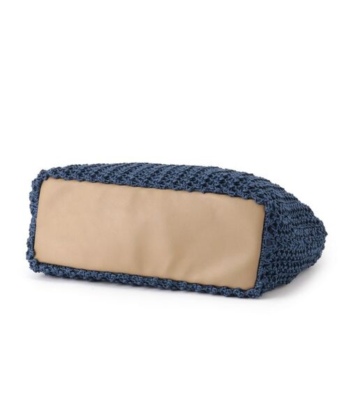 ITS'DEMO / イッツデモ トートバッグ | コード編みラウンドトート | 詳細18