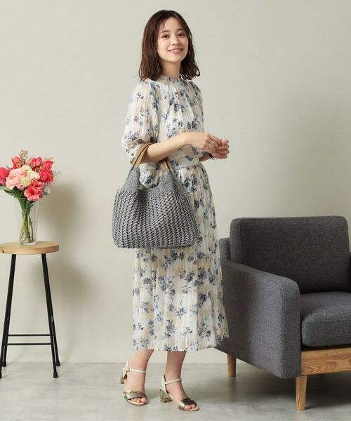 ITS'DEMO / イッツデモ トートバッグ | コード編みラウンドトート | 詳細2