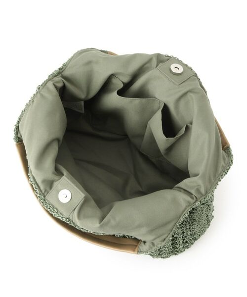 ITS'DEMO / イッツデモ トートバッグ | コード編みラウンドトート | 詳細22