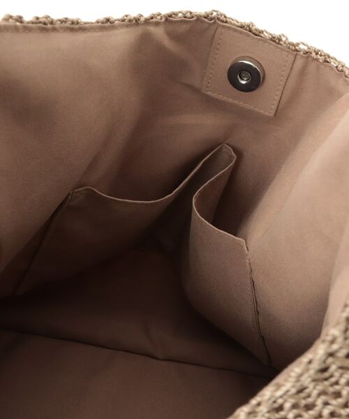 ITS'DEMO / イッツデモ トートバッグ | コード編みフリルワンハンドルトート | 詳細17