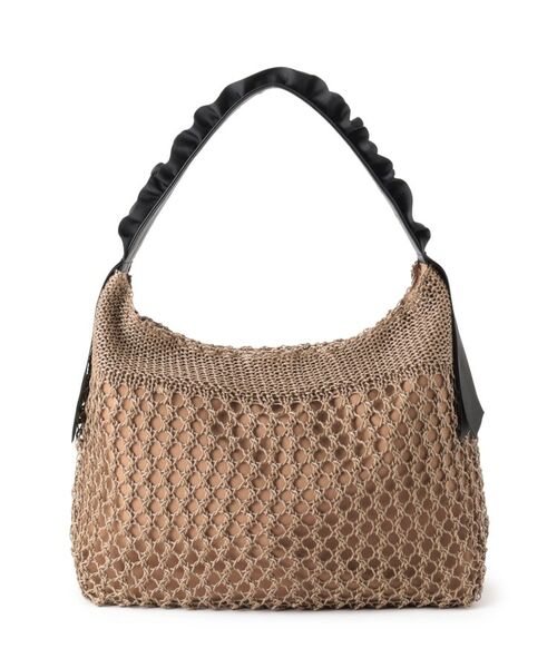 ITS'DEMO / イッツデモ トートバッグ | コード編みフリルワンハンドルトート | 詳細9