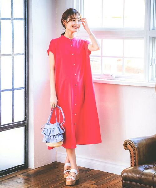 ITS'DEMO / イッツデモ ショルダーバッグ | 雑材フリルコンビ巾着ショルダー | 詳細2