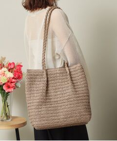 ITS'DEMO / イッツデモ トートバッグ | 雑材ハンドルタックトート