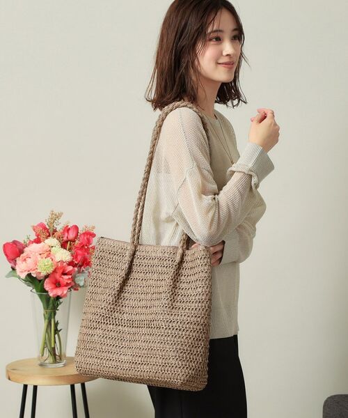 ITS'DEMO / イッツデモ トートバッグ | 雑材ハンドルタックトート | 詳細5