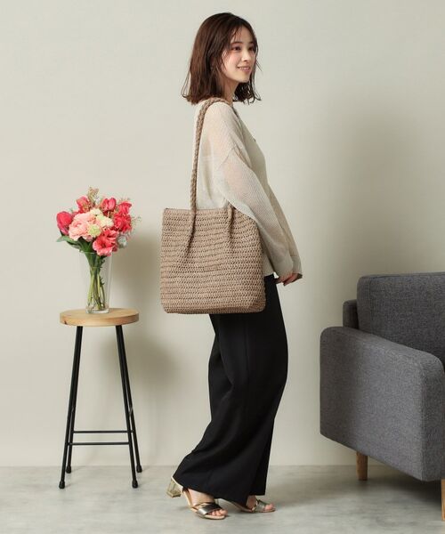 ITS'DEMO / イッツデモ トートバッグ | 雑材ハンドルタックトート | 詳細6