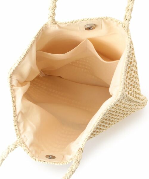 ITS'DEMO / イッツデモ トートバッグ | 雑材サガラ刺繍フラットトート | 詳細13