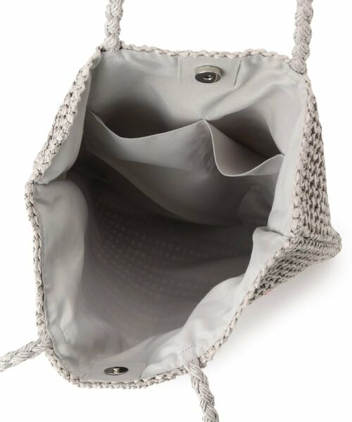 ITS'DEMO / イッツデモ トートバッグ | 雑材サガラ刺繍フラットトート | 詳細14