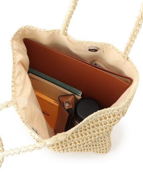 ITS'DEMO / イッツデモ トートバッグ | 雑材サガラ刺繍フラットトート | 詳細16