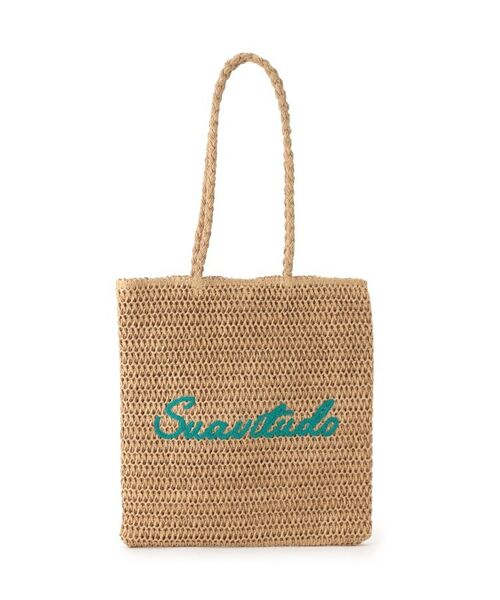 ITS'DEMO / イッツデモ トートバッグ | 雑材サガラ刺繍フラットトート | 詳細8