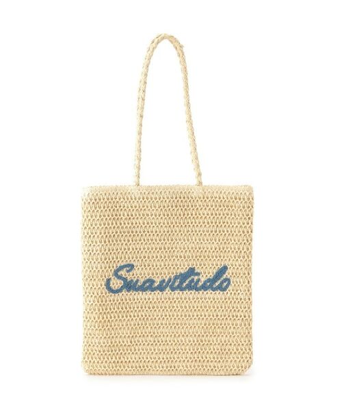 ITS'DEMO / イッツデモ トートバッグ | 雑材サガラ刺繍フラットトート | 詳細9