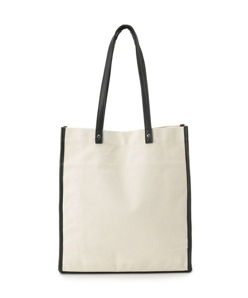 ITS'DEMO / イッツデモ トートバッグ | 【推し活/A4対応】合皮パイピングキャンバストート | 詳細14