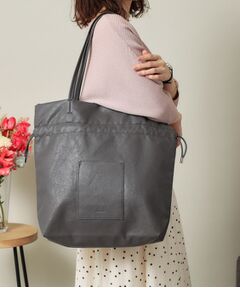 ITS'DEMO / イッツデモ トートバッグ | 【A4対応】合皮巾着トート