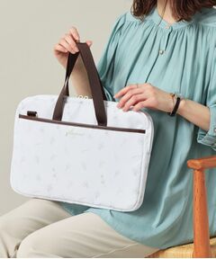 ITS'DEMO / イッツデモ トートバッグ | 【3WAY／9ポケット／通勤】花柄PCトート