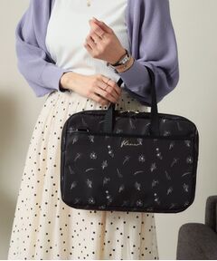 ITS'DEMO / イッツデモ トートバッグ | 【3WAY／9ポケット／通勤】花柄PCトート