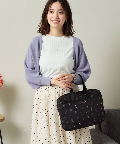 ITS'DEMO / イッツデモ トートバッグ | 【3WAY／9ポケット／通勤】花柄PCトート | 詳細1